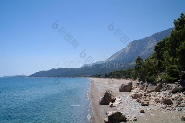 地中海美丽的海景