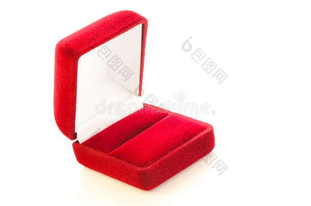 红色小盒子，用于贵<strong>重礼</strong>品和装饰品