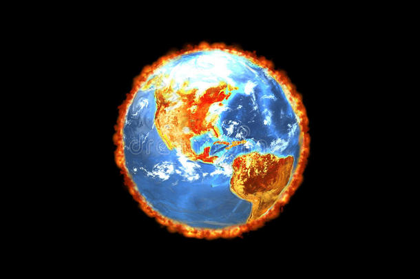 地球-全球变暖（3d）
