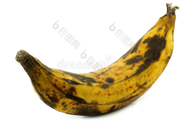 一根成熟的烤香蕉（芭蕉）