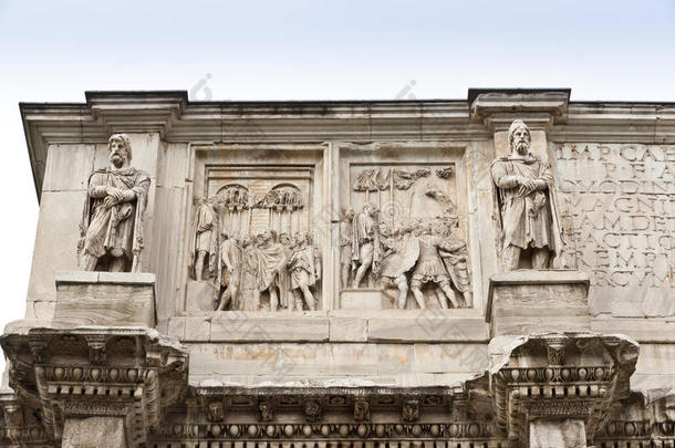 罗马君士坦丁拱门细节