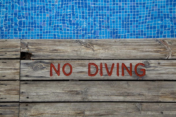 禁止潜水标志