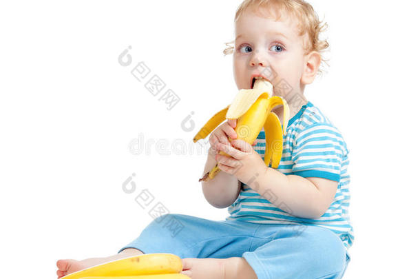 儿童食用健康食品香蕉