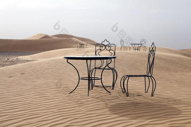 沙漠桌椅