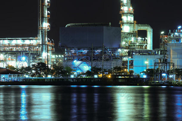 <strong>泰国</strong>炼油厂<strong>夜景</strong>