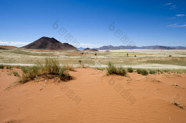 纳米比亚沙漠的浩瀚