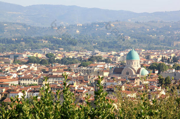 佛罗伦萨，在tempio maggiore israelitico观看