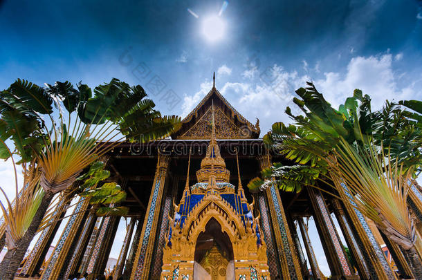 泰国大皇宫的泰国小教堂