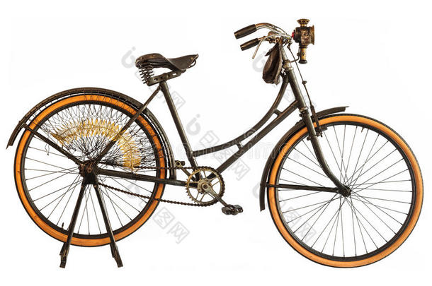 二十世纪早期的老式自行车