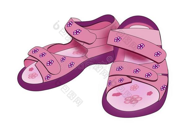 紫色童鞋