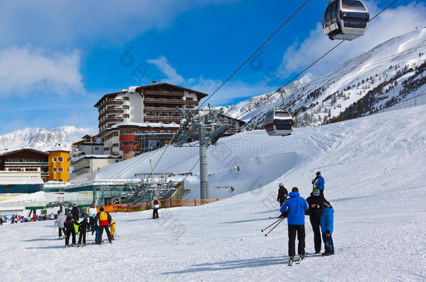 奥地利奥伯格尔山地滑雪场