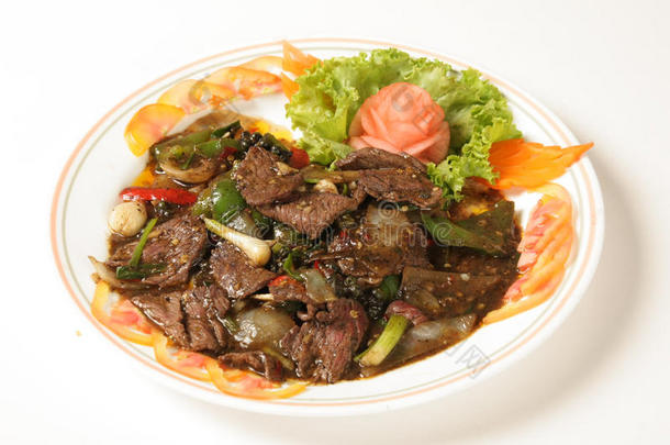 <strong>黑椒牛肉</strong>