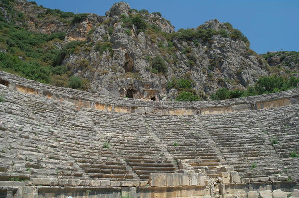 迈拉的古代圆形剧场，