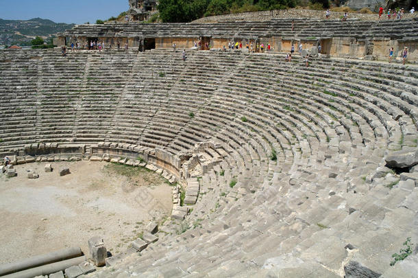 迈拉的古代圆形剧场，