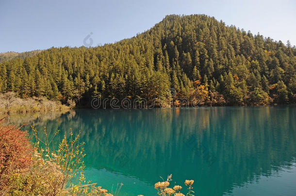 九寨沟老虎湖