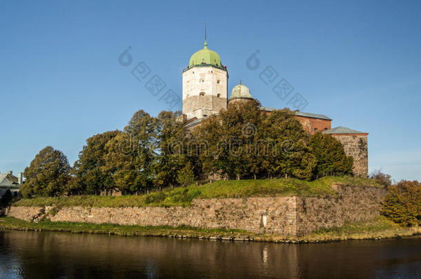 俄罗斯，维堡，中世纪斯堪的纳维亚城堡