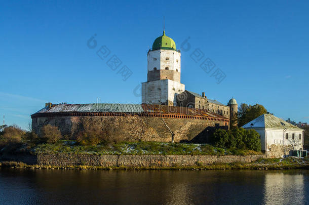 俄罗斯，维堡，中世纪斯堪的纳维亚城堡