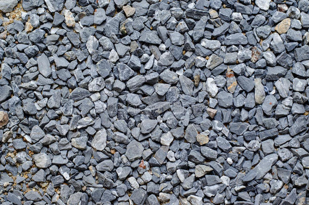 灰色碎花岗岩卵石，背景图片