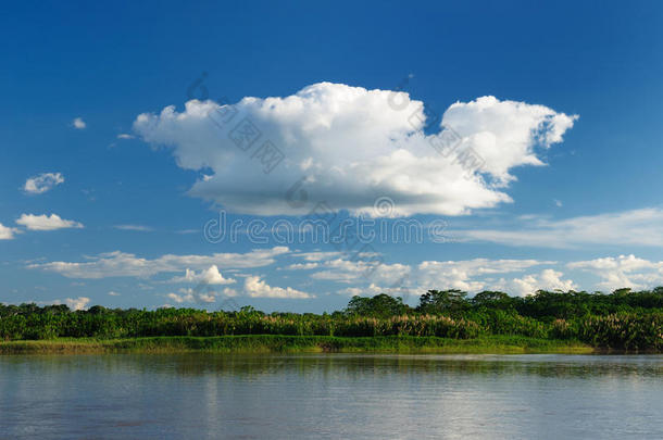 秘鲁亚马逊河、亚马逊河景观