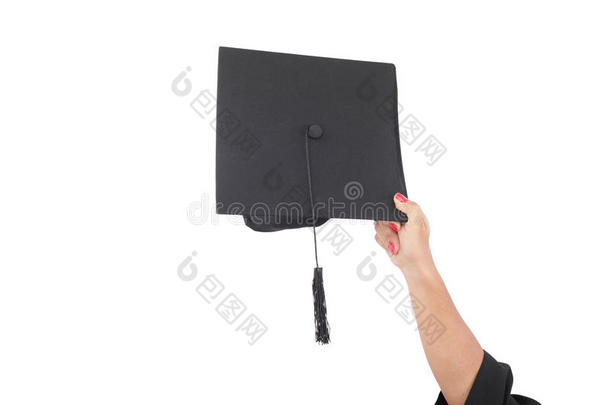 手扔毕业帽