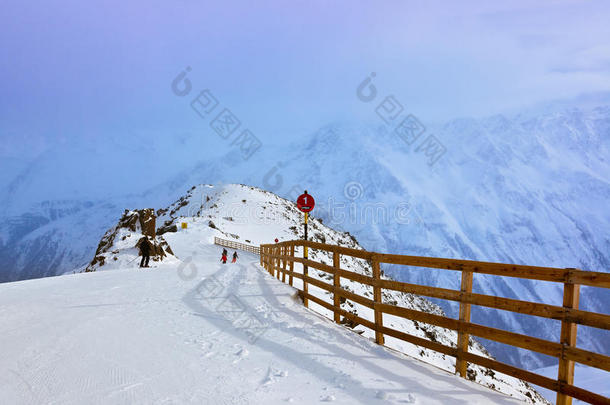 奥地利索尔登山地滑雪场