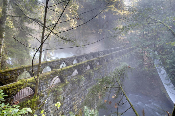 华盛顿，贝灵厄姆，whatcom falls bridge