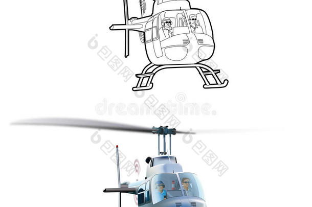 贝尔206直升机