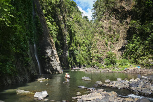 帕格桑扬瀑布河之旅拉<strong>古</strong>纳菲律宾