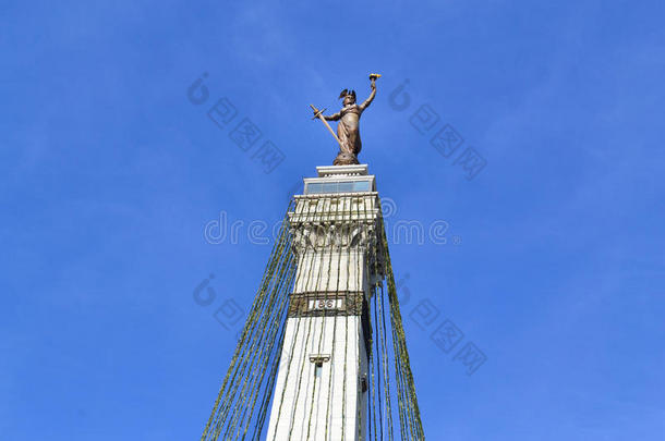 印第安纳波利斯纪念碑圆形雕像