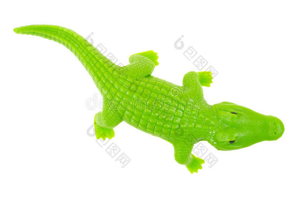 绿色玩具<strong>鳄鱼</strong>