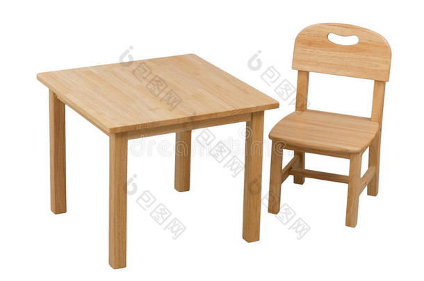 儿童木桌椅