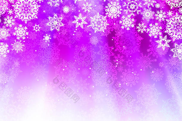 圣诞浅紫色背景。每股收益8
