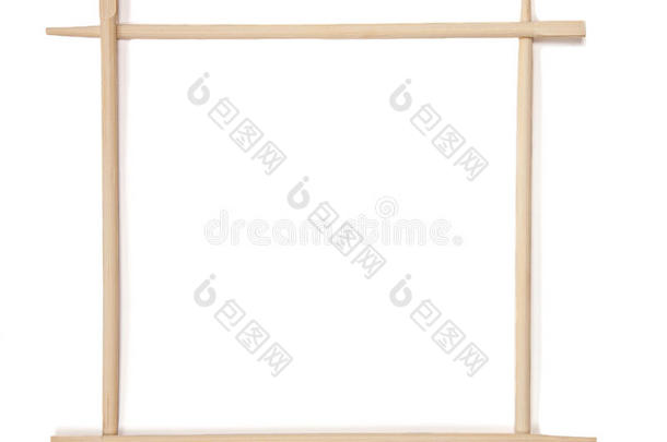 竹筷子装饰框