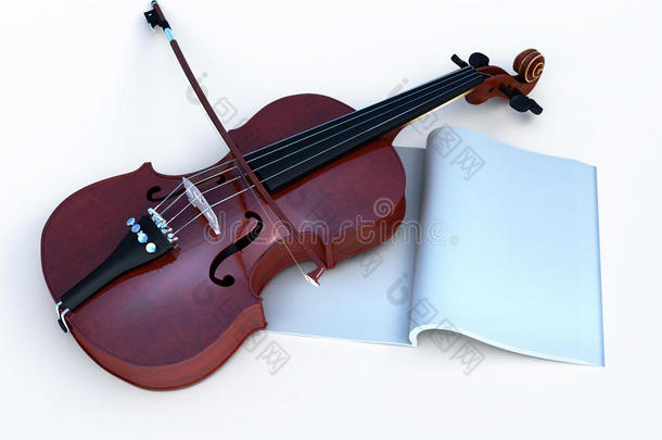 格里提提琴配音乐书