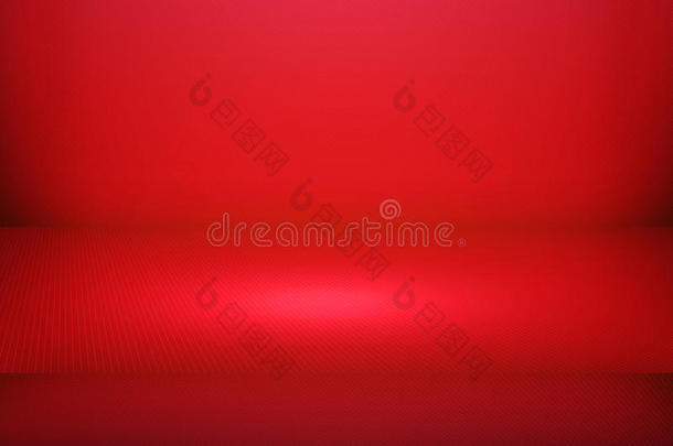 红色简单聚光灯舞台背景