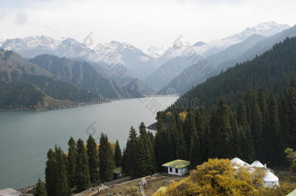 中国新疆天山天池