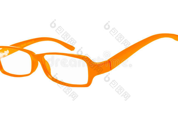 橙色眼镜