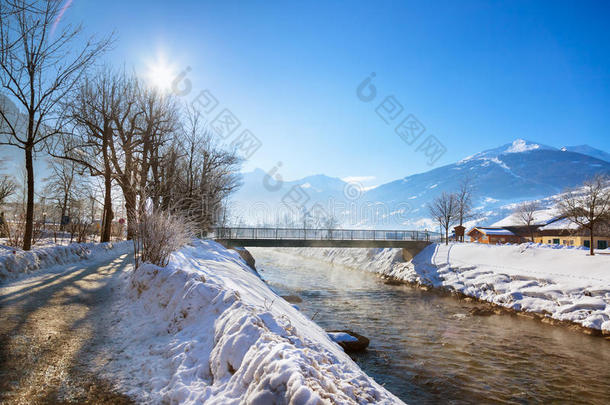 奥地利bad Hoffastein山地滑雪场