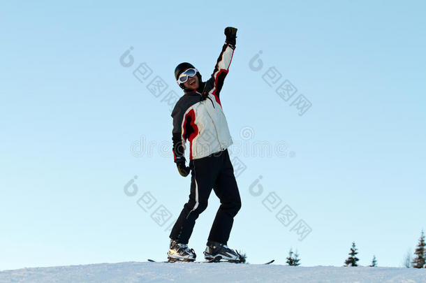 山地滑雪运动员