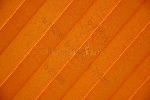 橙色遮阳帘