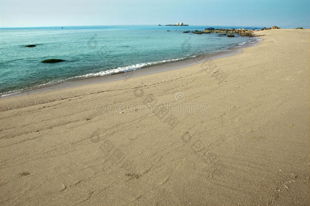 海湾海滩瓷器目的地地球