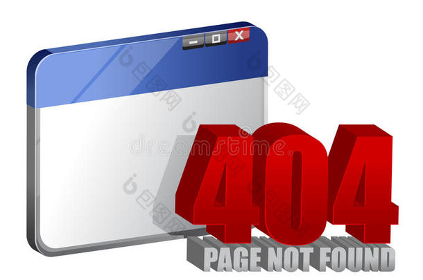 404计算机浏览器错误