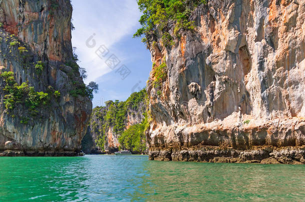 泰国PhangNGA国家公园海湾