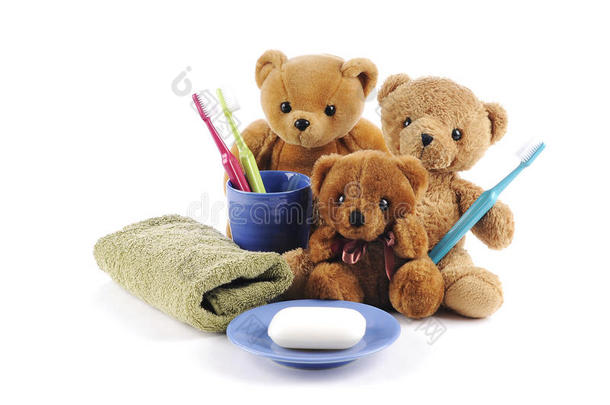 泰迪熊及卫生用品