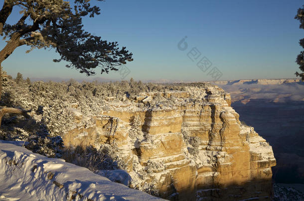 大峡谷冬季景观