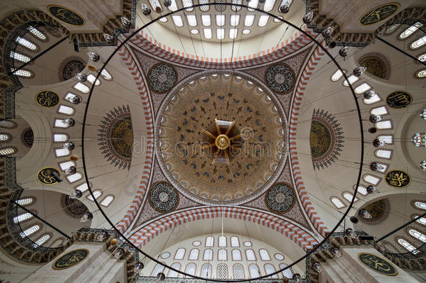 土耳其伊斯坦布尔苏莱曼尼亚清真寺