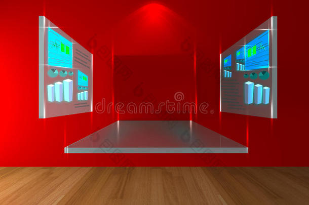 红色会议室