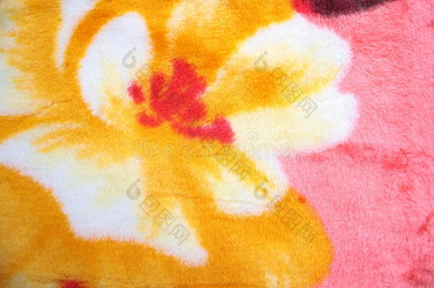 彩色羊毛毯