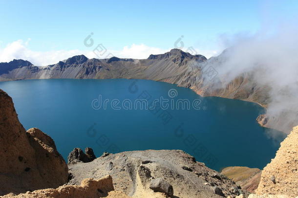 长白山火山口湖