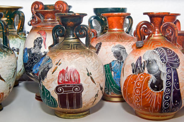 希腊的装饰花瓶